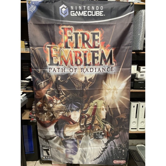 Fire Emblem: Path of Radiance 5ft Flag Nintendo Gamecube 2005 Banner Poster NGC
